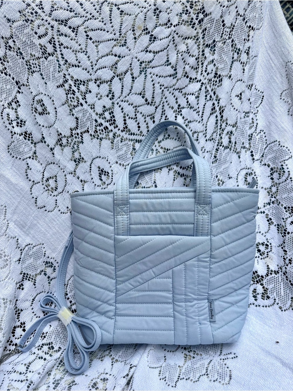 Mini Vera Bradley Tote in color “Morning Glory”